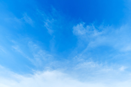 Sky, The blue sky with cloudの写真素材
