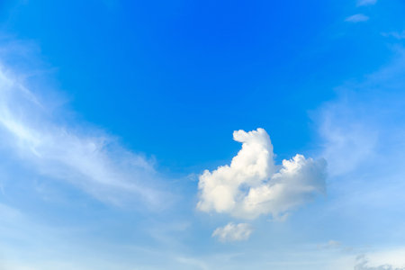 Sky, blue sky with cloud