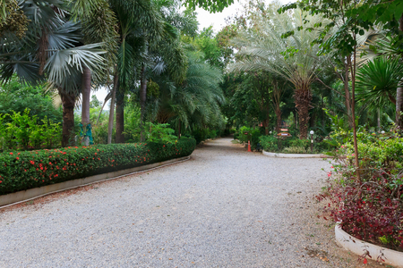 Kanchanaburi Thailand - December 7, 2015: Adrin garden is camp for christian group at Kanchanaburi.のeditorial素材