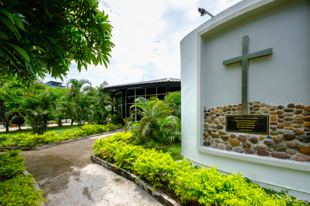 Bangkok, Thailand - July 27, 2017: Baptist Christian Pattaya, Conference Center.のeditorial素材