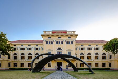 Bangkok, Thailand -  December 14, 2019: Building Museum Siamのeditorial素材