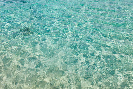 Sea surface,abstract blue water sea for backgroundの写真素材