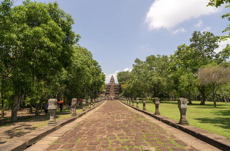Prasat hin phanom rung at Buri Ram Province Thailand.のeditorial素材