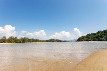 Tropical sea in sunny day good weather dayの写真素材