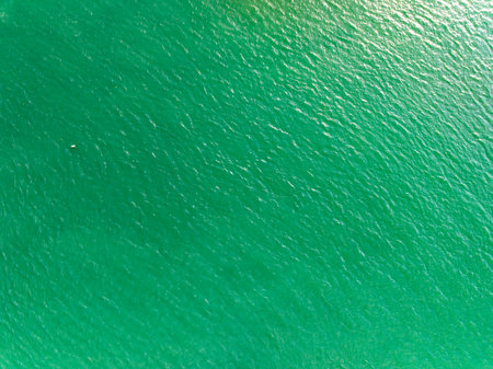 Aerial view beautiful sea surface nature backgroundの写真素材