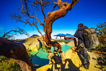 Kawah Ijen Volcano, East Java, Indonesia - August 15 -2025