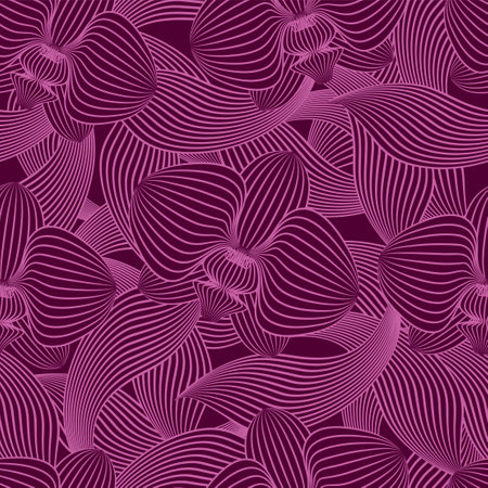 seamless floral pattern with colorful flowers and leaves on  background.のイラスト素材