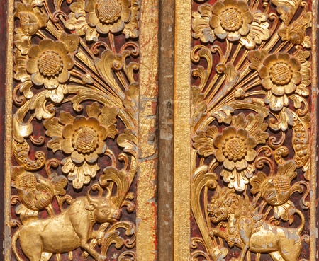 Wood carvings の写真素材