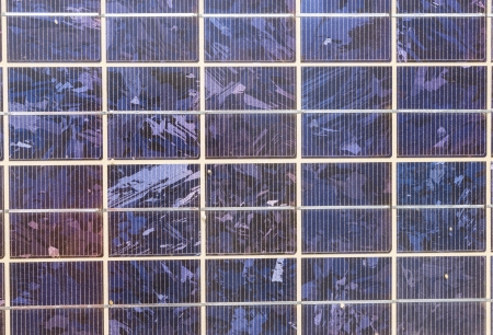 Old solar cells textureの写真素材