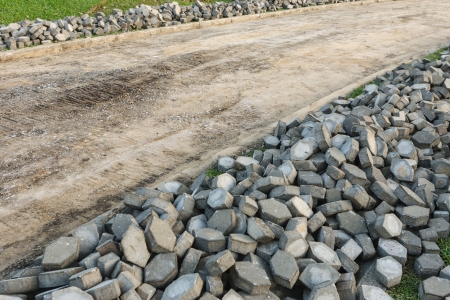 road construction の写真素材