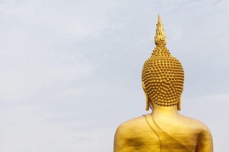 Back of Buddhaの写真素材