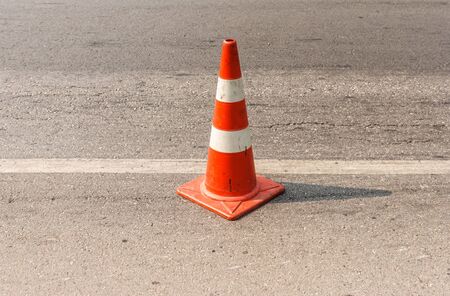 Traffic coneの写真素材