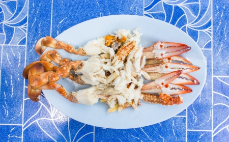 Steamed crapの写真素材