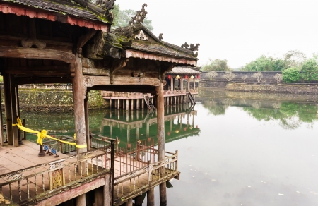 The palace in Viet Namのeditorial素材
