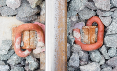 Anchor equipment Railwayの写真素材