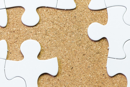 Missing jigsaw puzzle pieceの写真素材