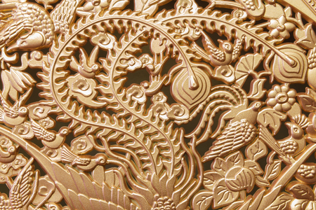 Traditional Thai style pattern decorativeの写真素材