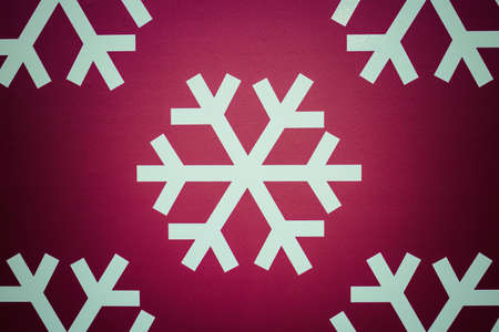 Snowflake Christmasの写真素材