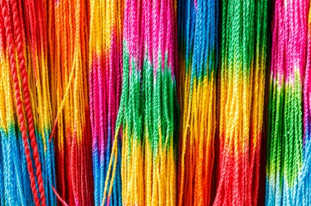 multicolor ropeの写真素材