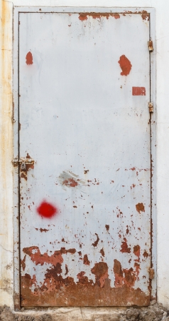 old steel doorの写真素材