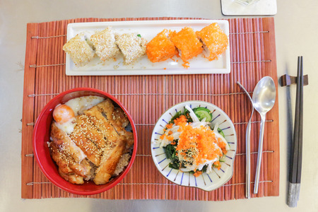 japanese cuisineの写真素材