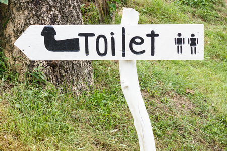 Sign of the Toilet WCの写真素材