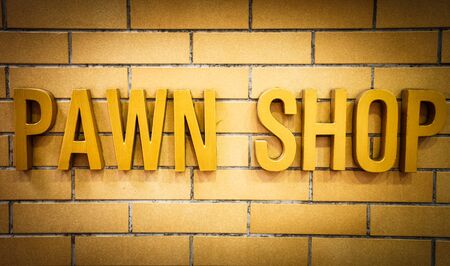 Pawn Shop Signの写真素材