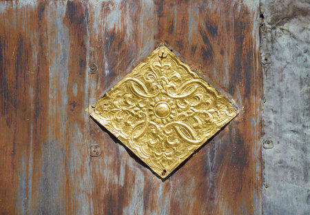 Golden Thai decorative pattern