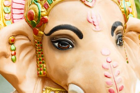 close up of Lord Ganeshaの写真素材