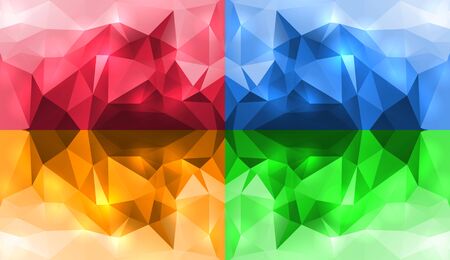 Abstract crystal wallpapersのイラスト素材