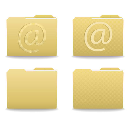 Foldersのイラスト素材