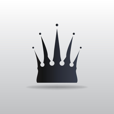 Vector icon of Crownのイラスト素材