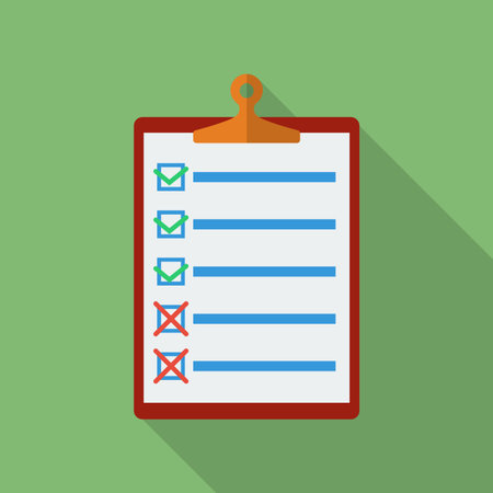 Tablet icon. Modern Flat style with a long shadowのイラスト素材