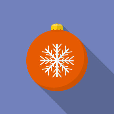 Icon of Christmas Toy. Flat styleのイラスト素材