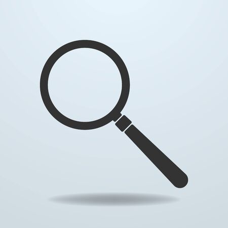 Icon of Magnifier glassのイラスト素材