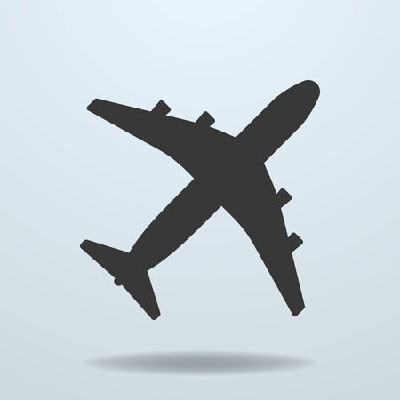 Icon of Plane.のイラスト素材