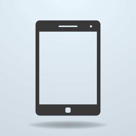 Icon of Tablet PC, tablet computerのイラスト素材