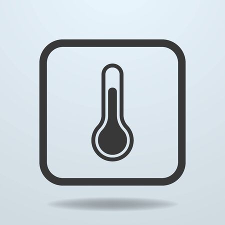 Icon of Temperature, thermometer sign, symbolのイラスト素材
