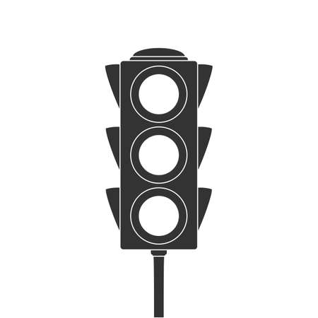 Icon of traffic light.のイラスト素材