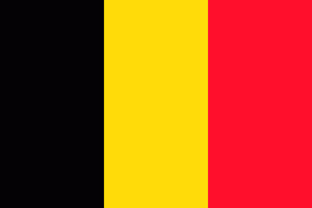 Flag of Belgiumのイラスト素材