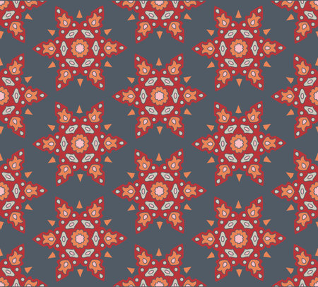 Abstract geometric seamless pattern. Can use for package design