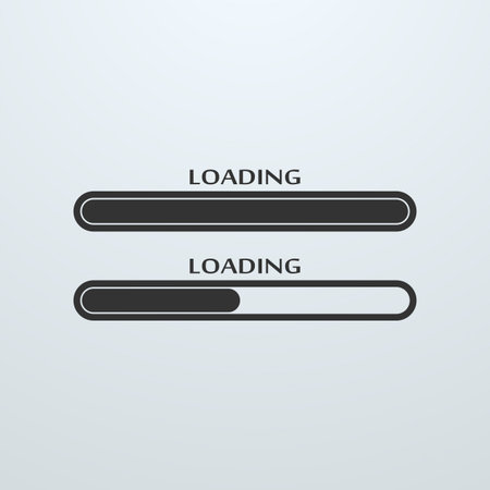 Loading, uploading, downloading status bar icon