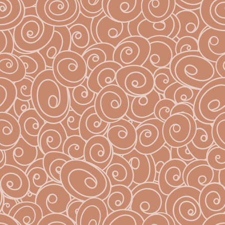 Seamless pattern from circles, spirals. Vector illustration eps 10の写真素材