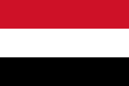 Flag of Yemen. Vector illustration eps 10のイラスト素材