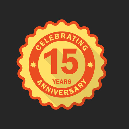 Anniversary emblemのイラスト素材