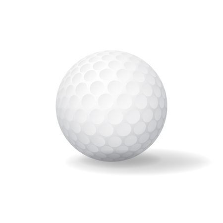 Ball for Golf. Golfball icon. Game symbolのイラスト素材