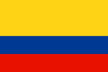 Flag of Colombiaのイラスト素材