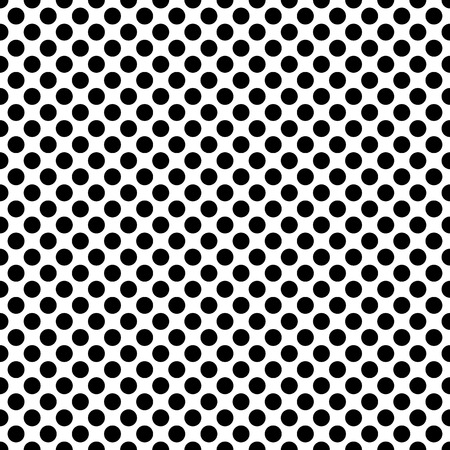 Polka dot seamless pattern. Endless background from circlesのイラスト素材