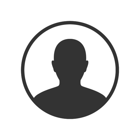 User avatar icon, sign, profile symbolのイラスト素材