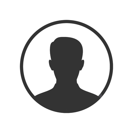 User avatar icon, sign, profile symbolのイラスト素材